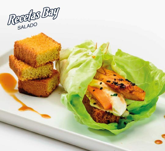 Rolls de pollo crocante